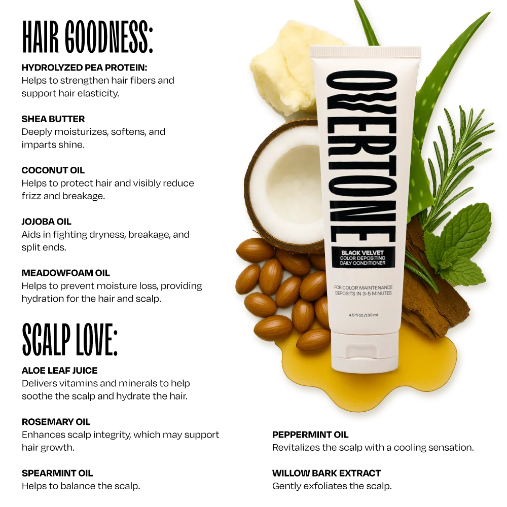 Black Velvet Color Depositing Daily Conditioner - Image 3