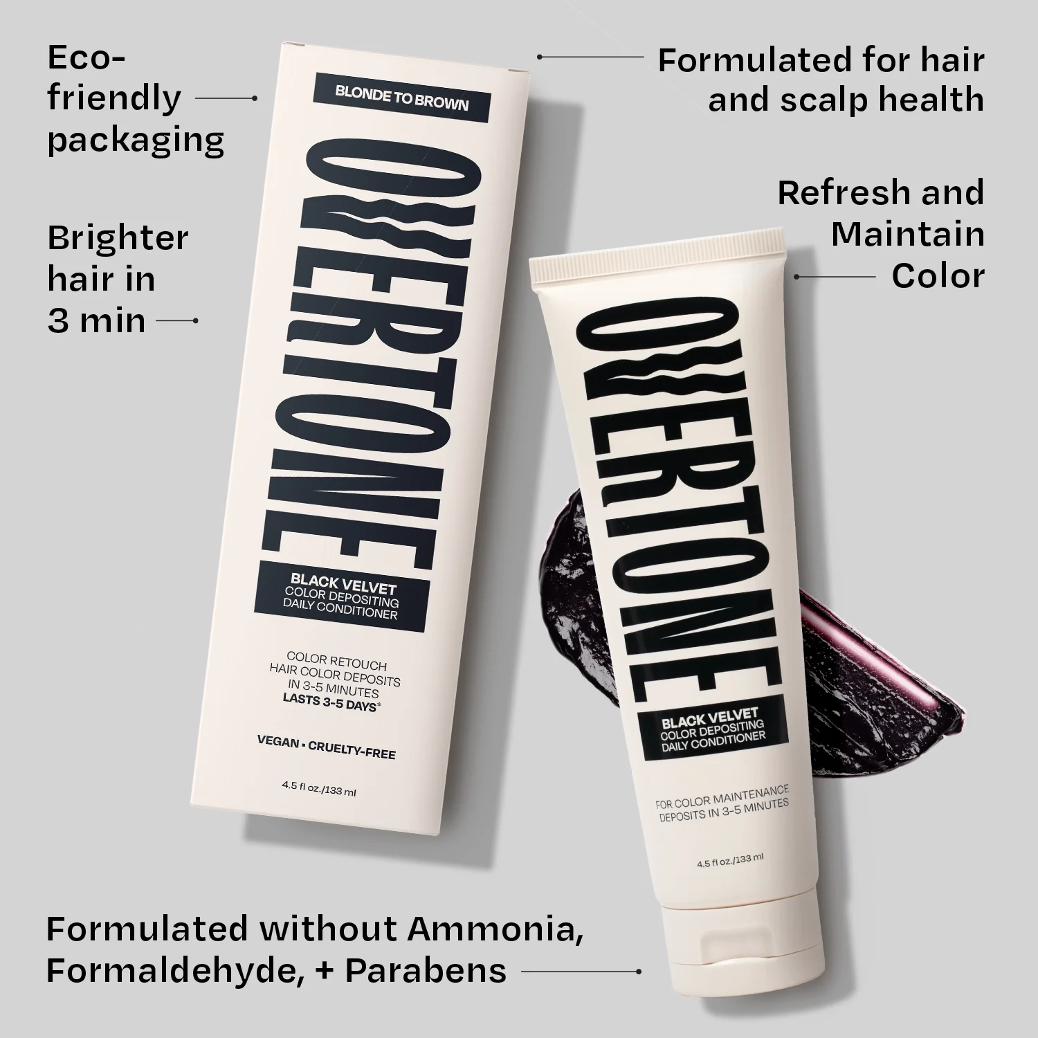 Black Velvet Color Depositing Daily Conditioner - Image 6