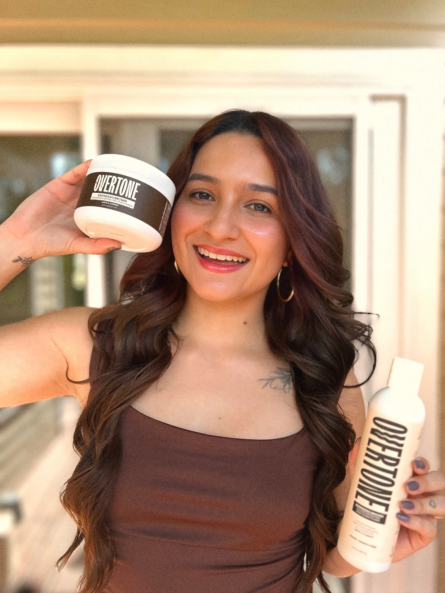 Espresso Brown Color Depositing Treatment Mask - Image 16