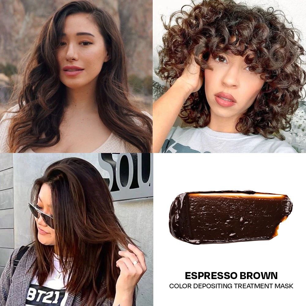 Espresso Brown Color Depositing Treatment Mask - Image 5