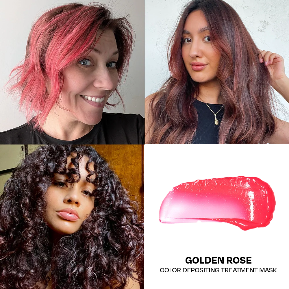 Golden Rose Color Depositing Treatment Mask - Image 5