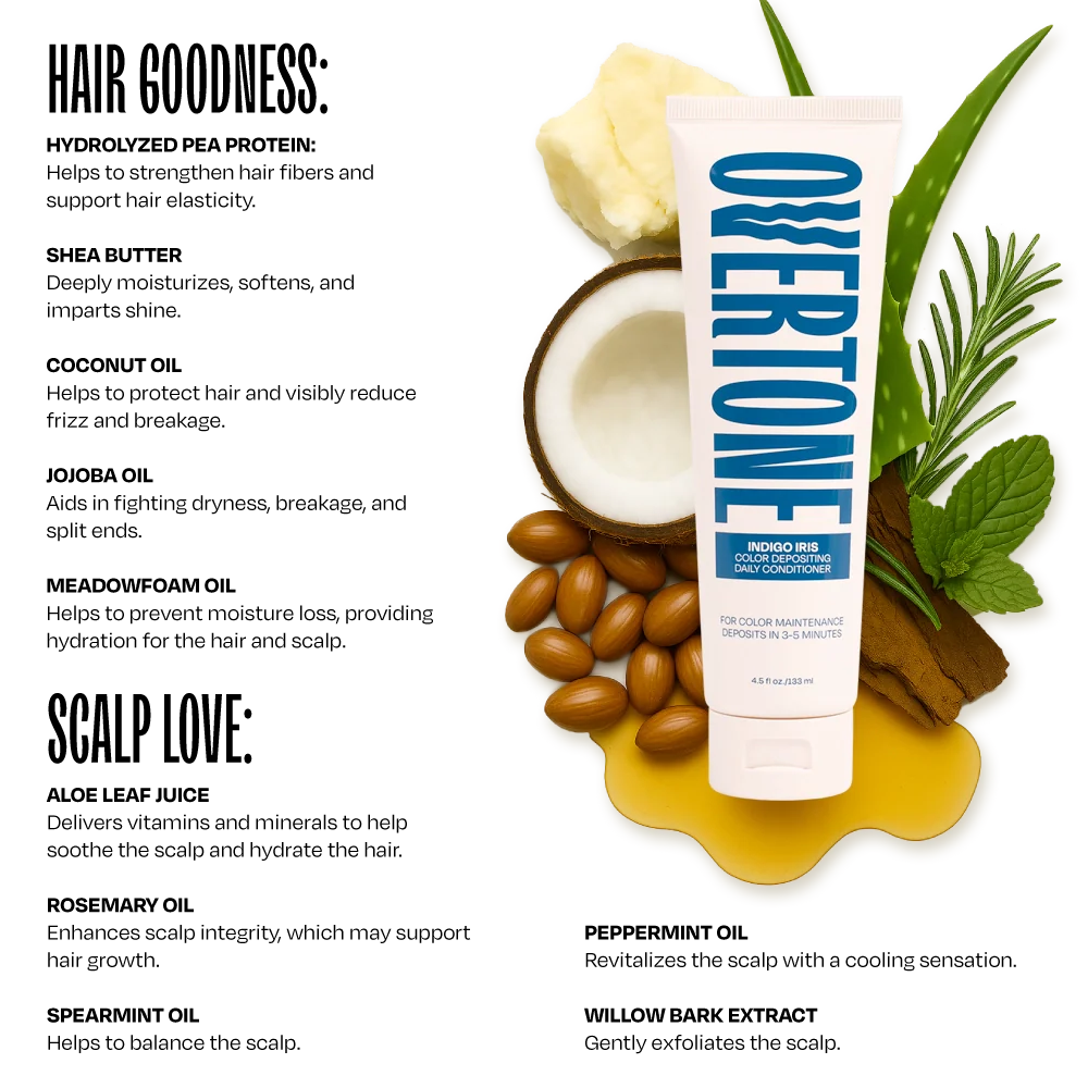 Indigo Iris Color Depositing Daily Conditioner - Image 3