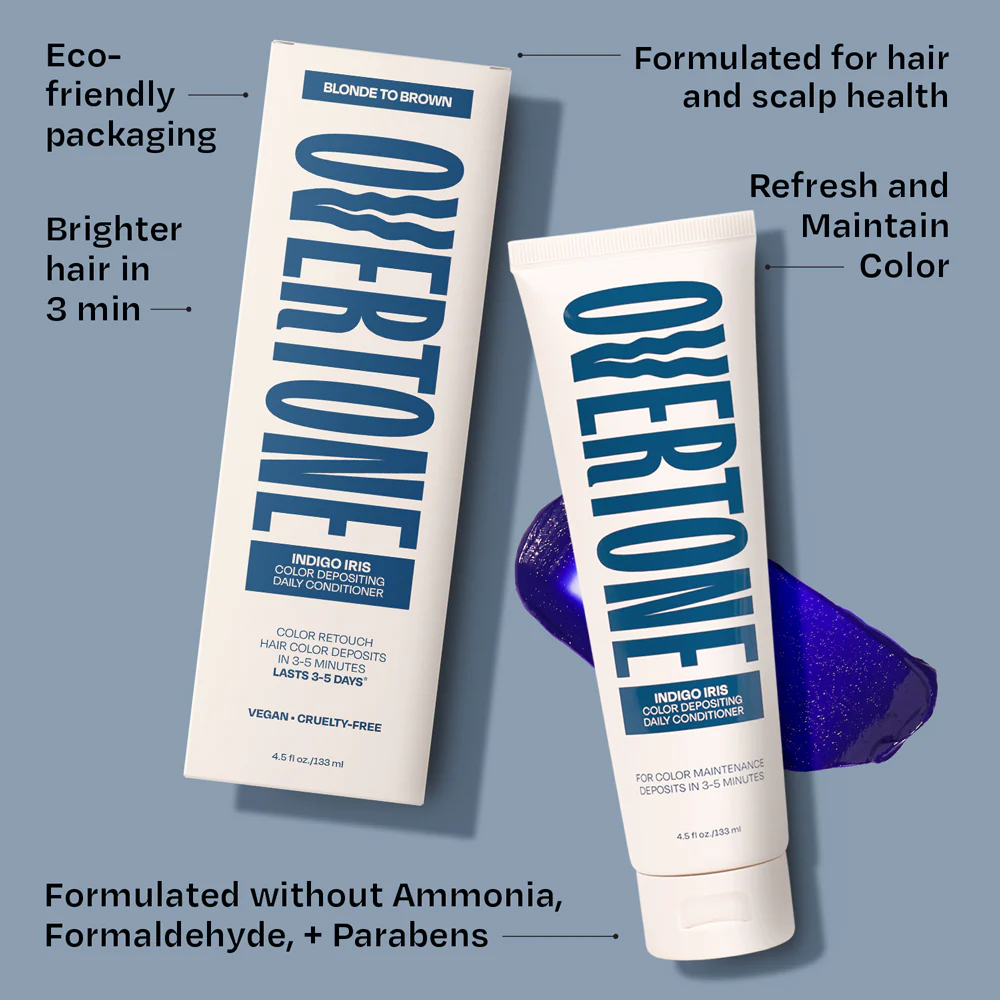 Indigo Iris Color Depositing Daily Conditioner - Image 6