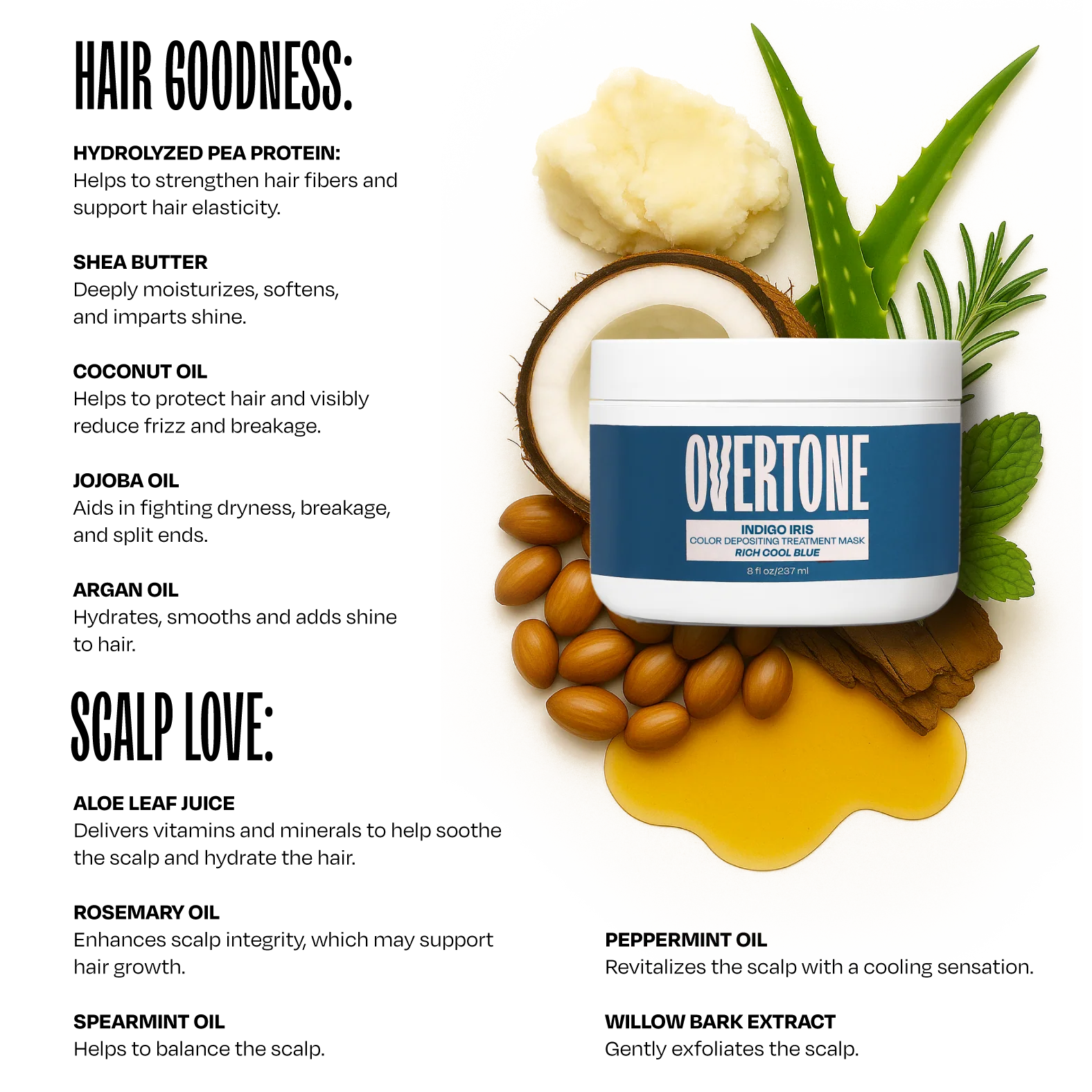 Indigo Iris Color Depositing Treatment Mask - Image 3