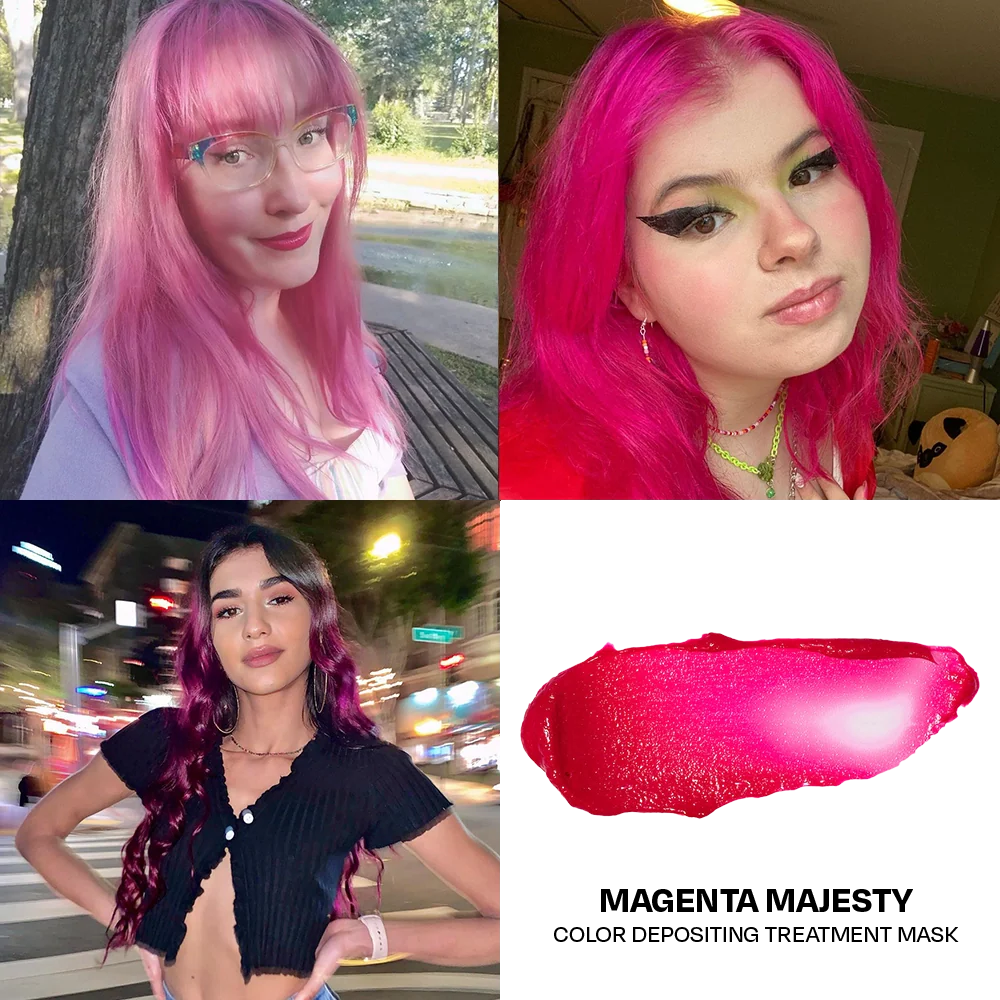 Magenta Majesty Color Depositing Treatment Mask - Image 6
