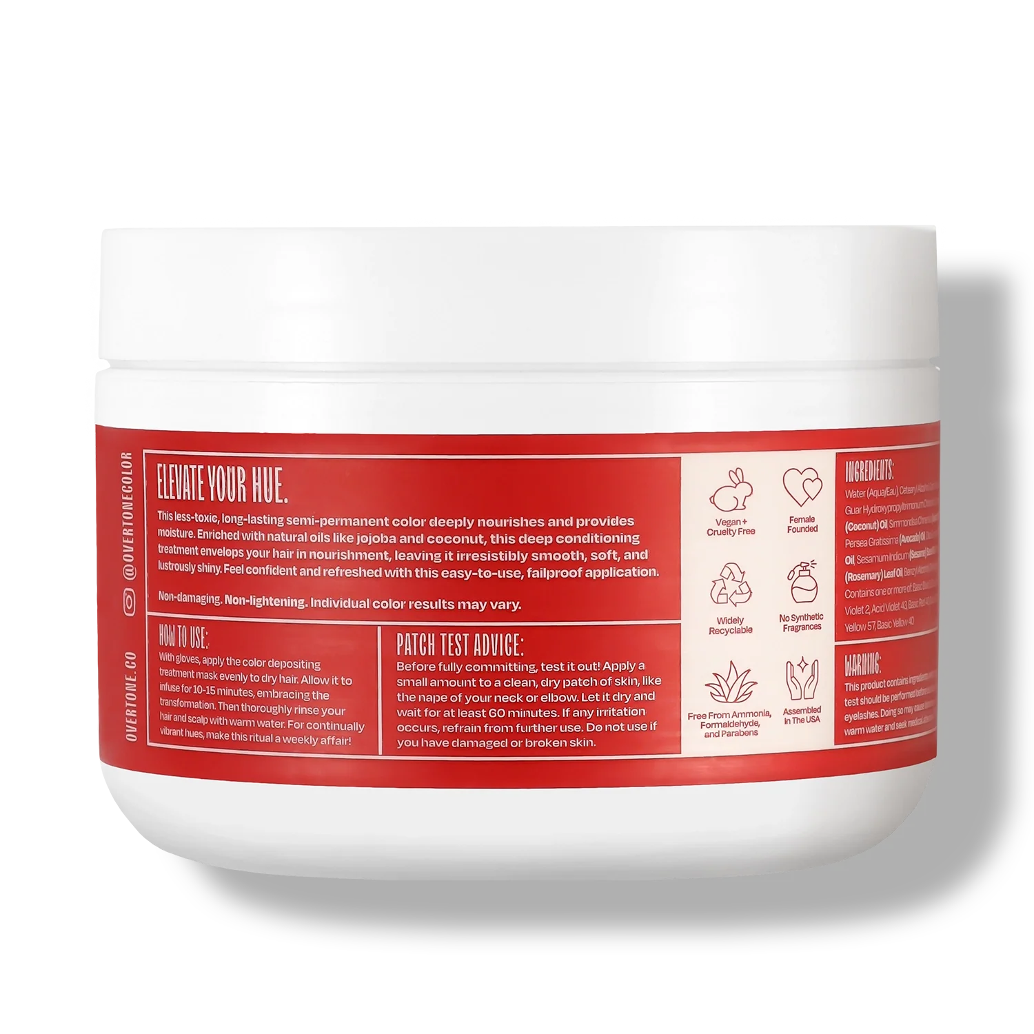 Ruby Red Color Depositing Treatment Mask - Image 8
