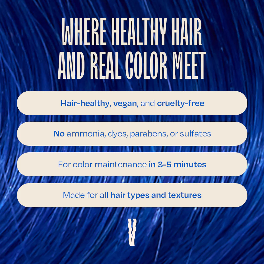 Vibrant Blue Coloring Conditioner - Image 5